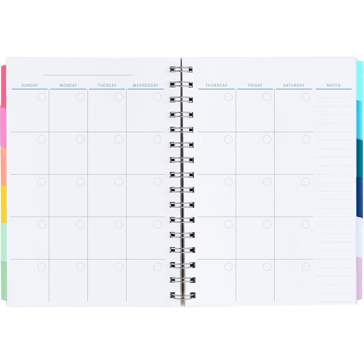 Planificador Diario y Semanal A5 Erin Condren Hojas Verdes