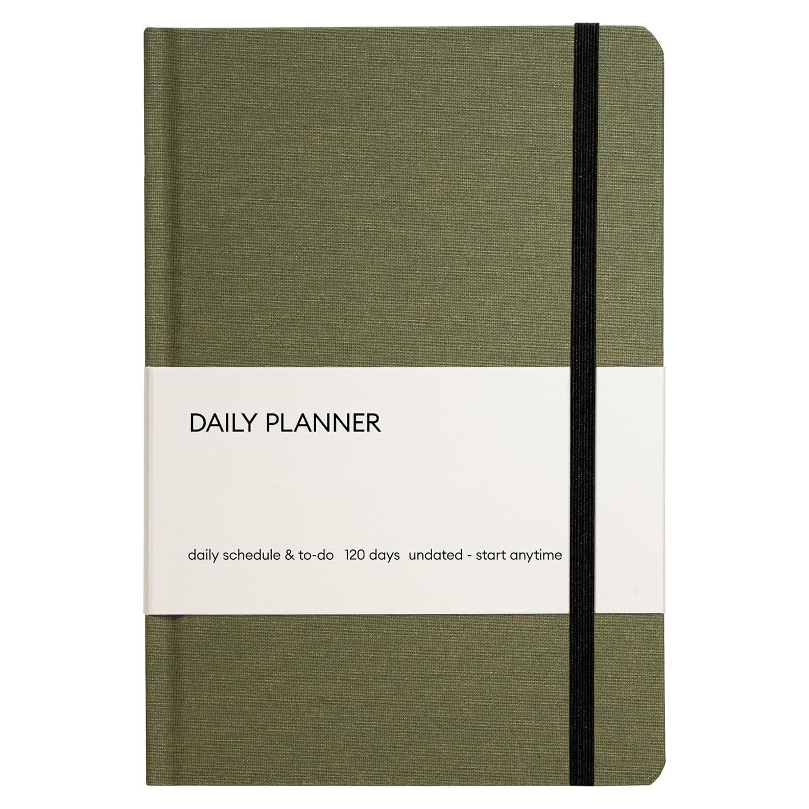 Planificador Diario Sin Fecha Kunitsa Bosque 120 Días A5