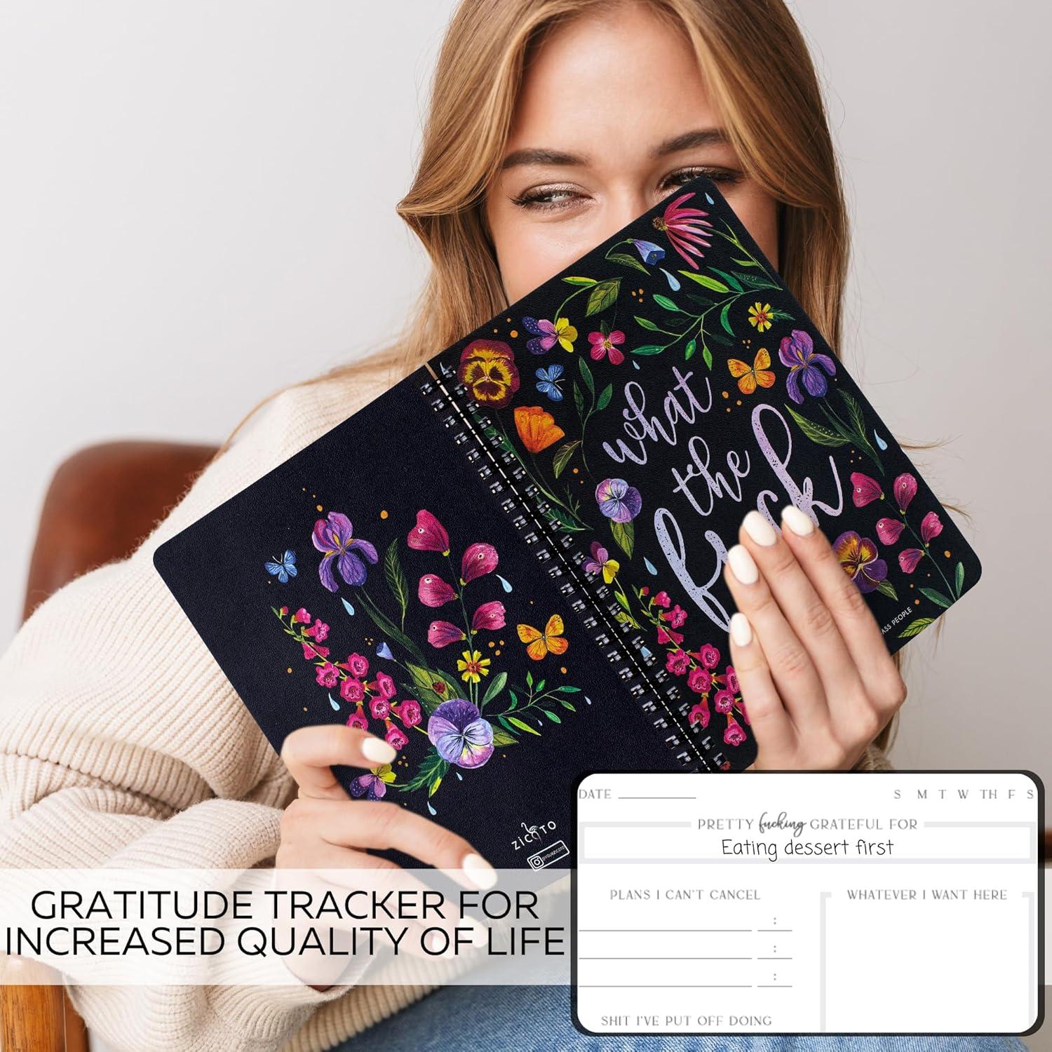 Planificador Diario ZICOTO 120 Páginas No Fechado 21.3x16.3cm