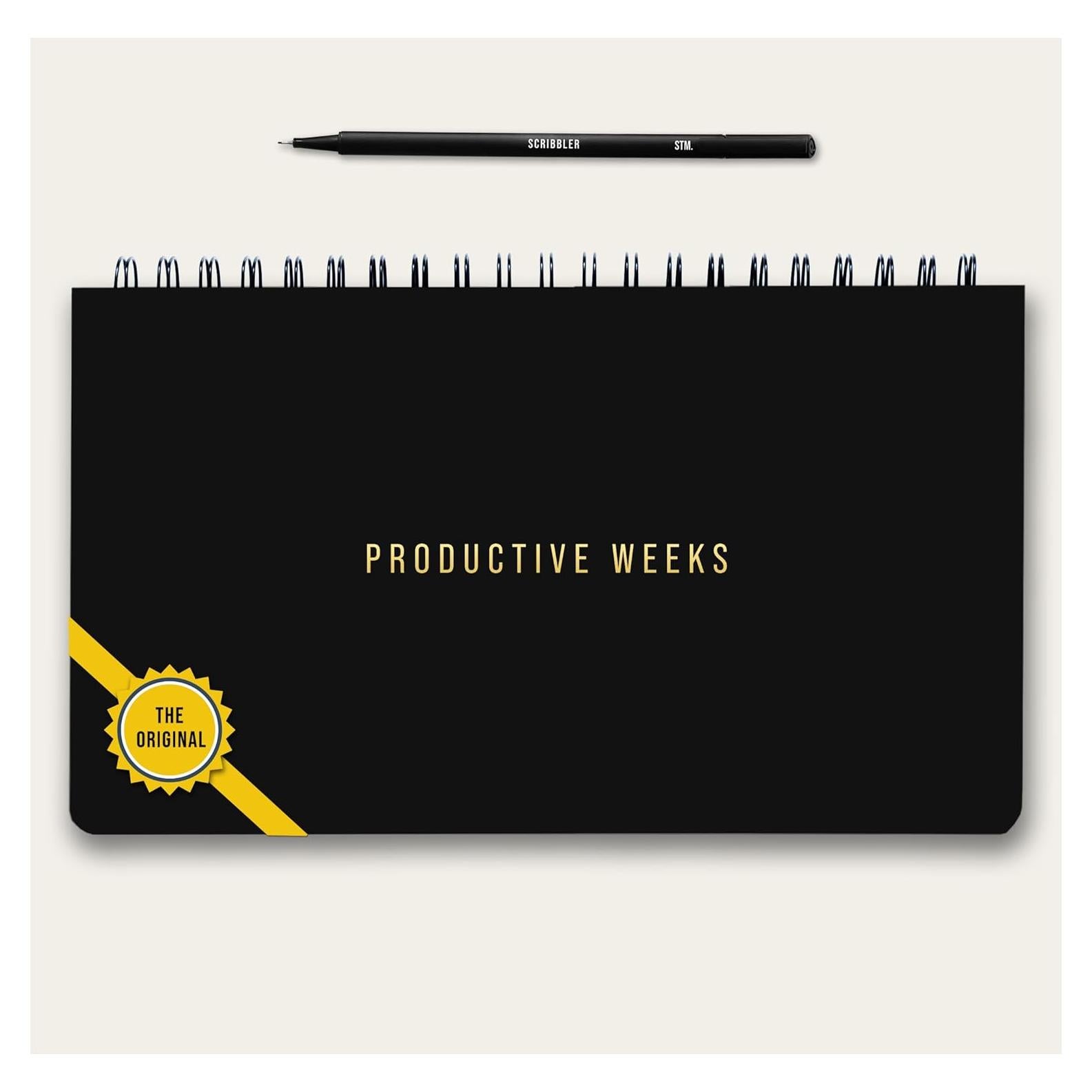 Planificador Semanal No Datado 2025 Scribbles That Matter 28x17.2cm