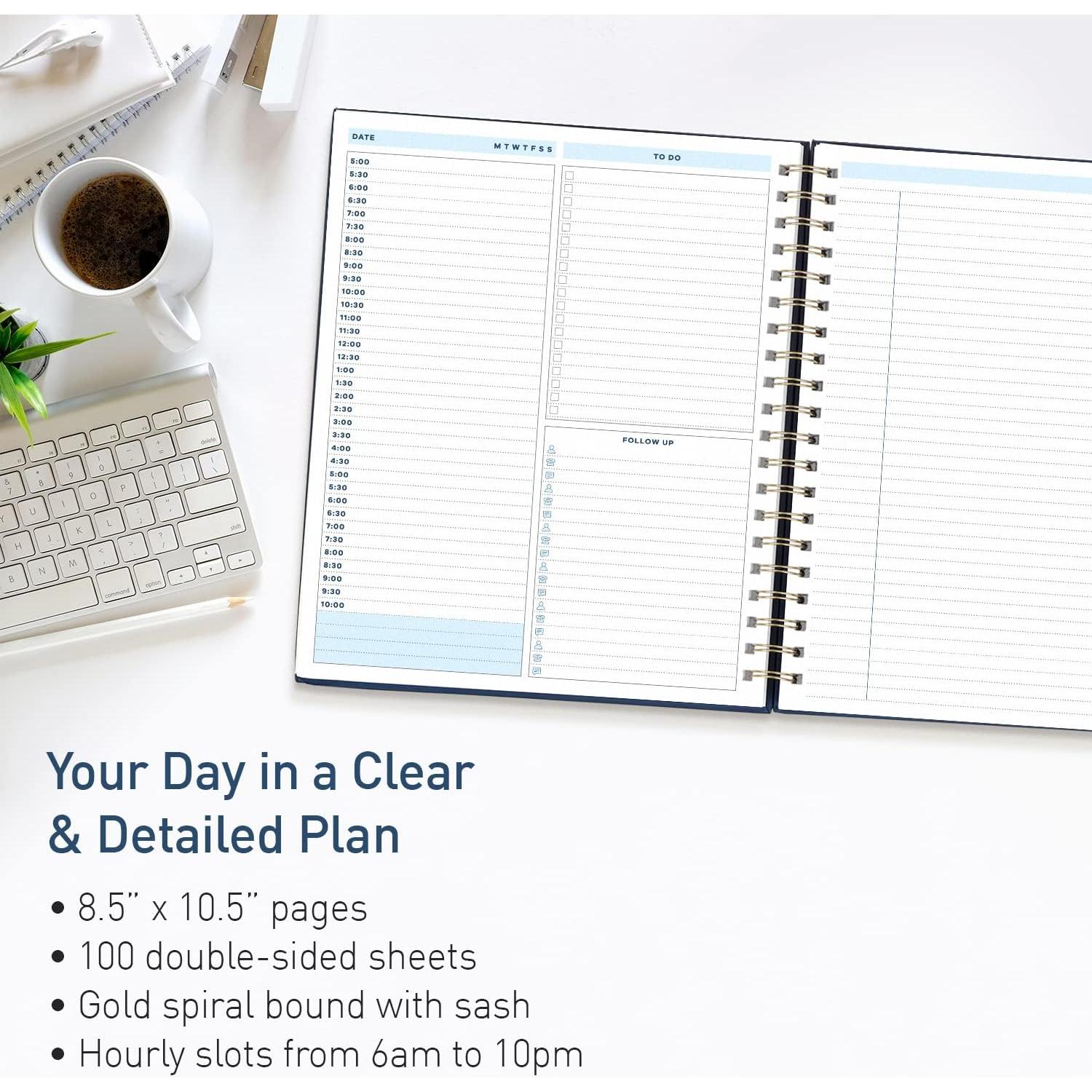 Planificador Diario Sin Fecha Sweetzer & Orange 200 Páginas