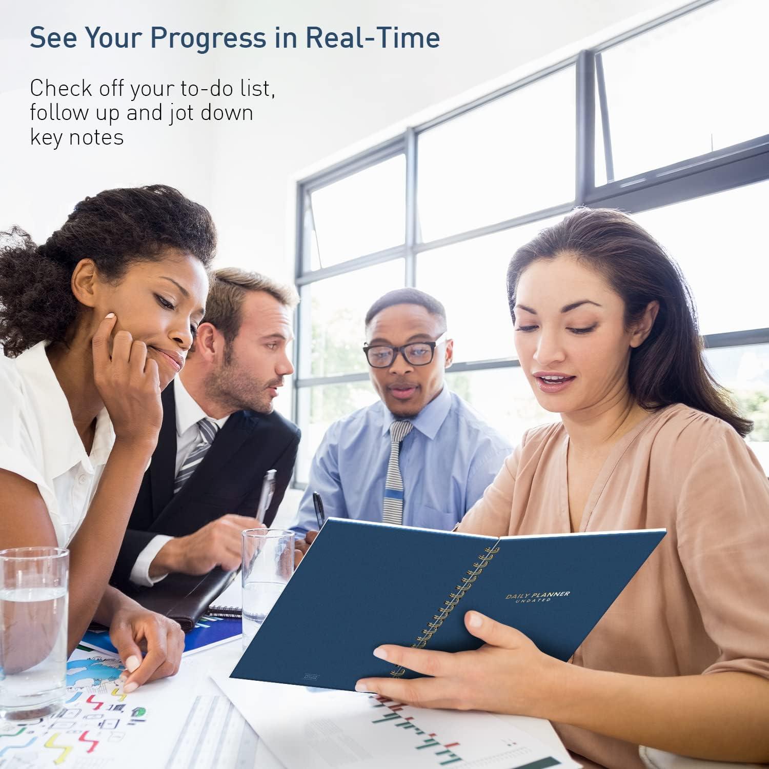 Planificador Diario Sin Fecha Sweetzer & Orange 200 Páginas