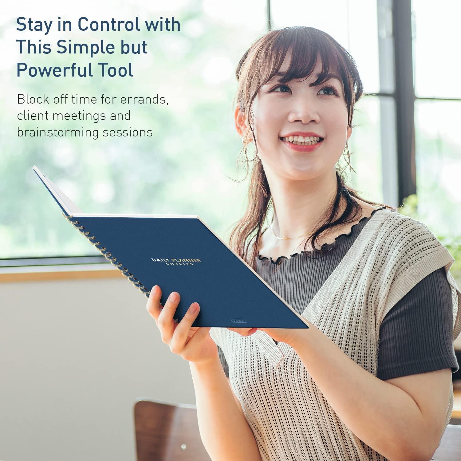 Planificador Diario Sin Fecha Sweetzer & Orange 200 Páginas