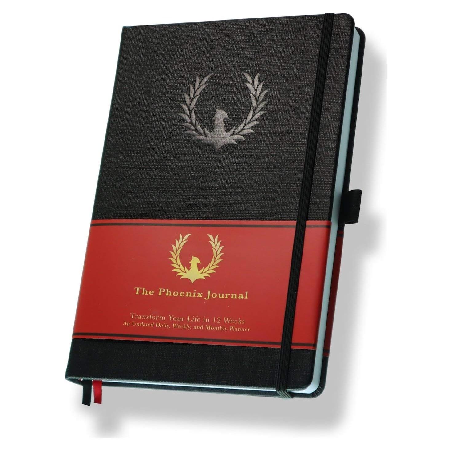 Planificador Diario Phoenix - Organizador de Metas y Productividad A5