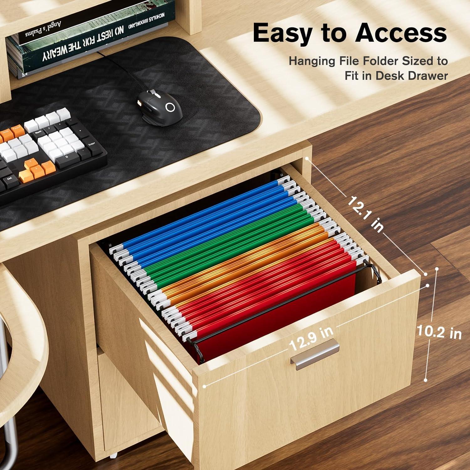 Organizador de Archivos Colgantes MaxGear de Metal Negro 31.5x28.7x23.6 cm