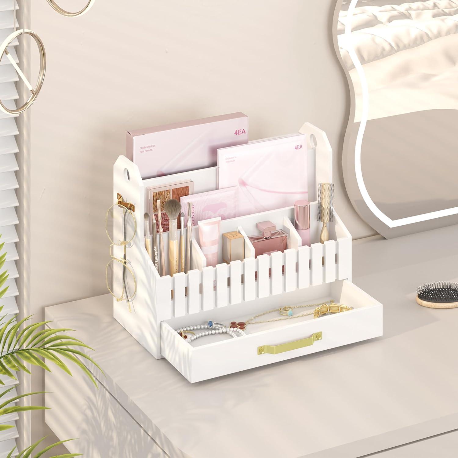 Organizador de Correo de Bambú Wisuce Essentials Blanco 1.66 kg