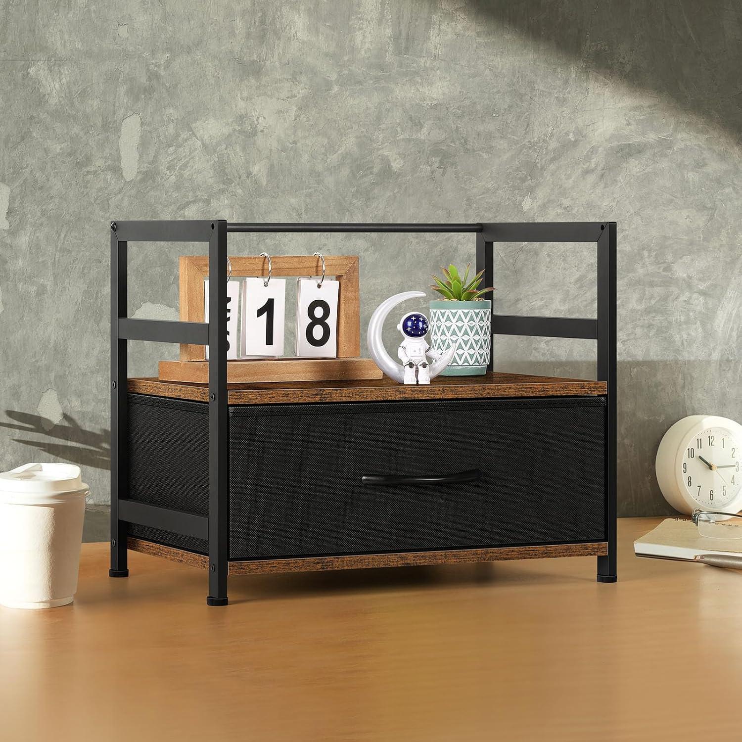 Soporte para Impresora Luplom Zen4719-BN1 Marrón Rústico