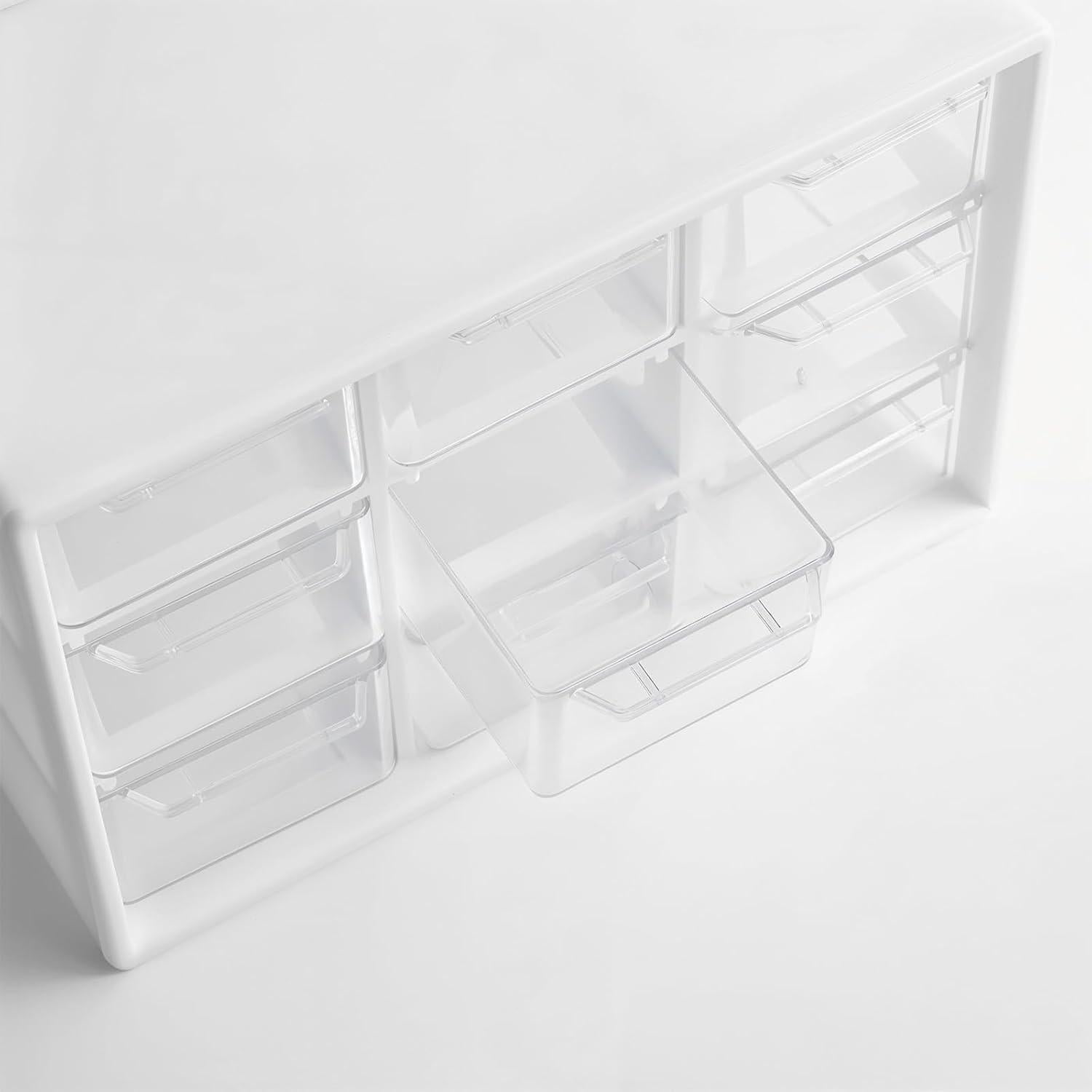 Organizador de Cajones de Plástico Nodaaiie - 2 Pcs con 18 Cajones