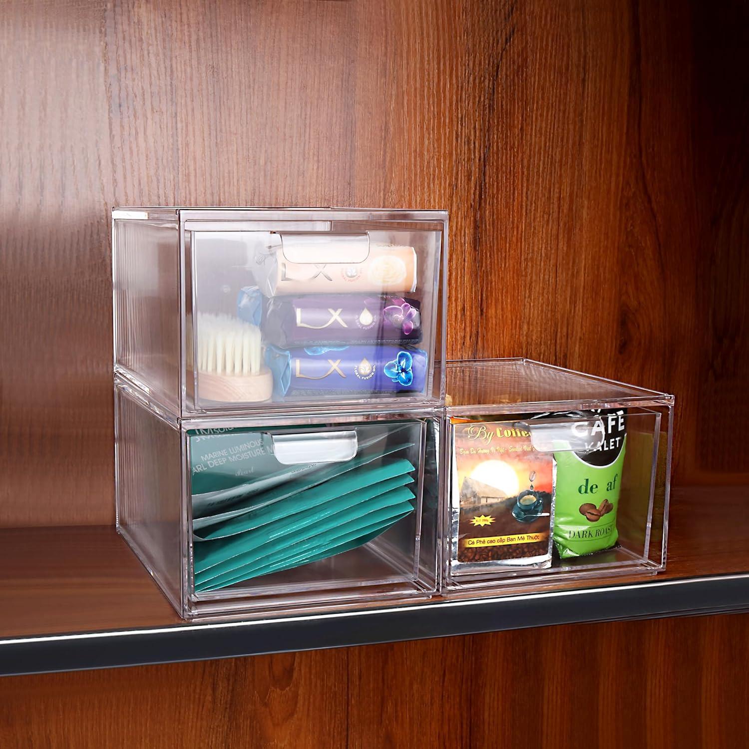 Organizador de Cajones Apilable ¡Sí! Fresco 2 Unidades Acrílico