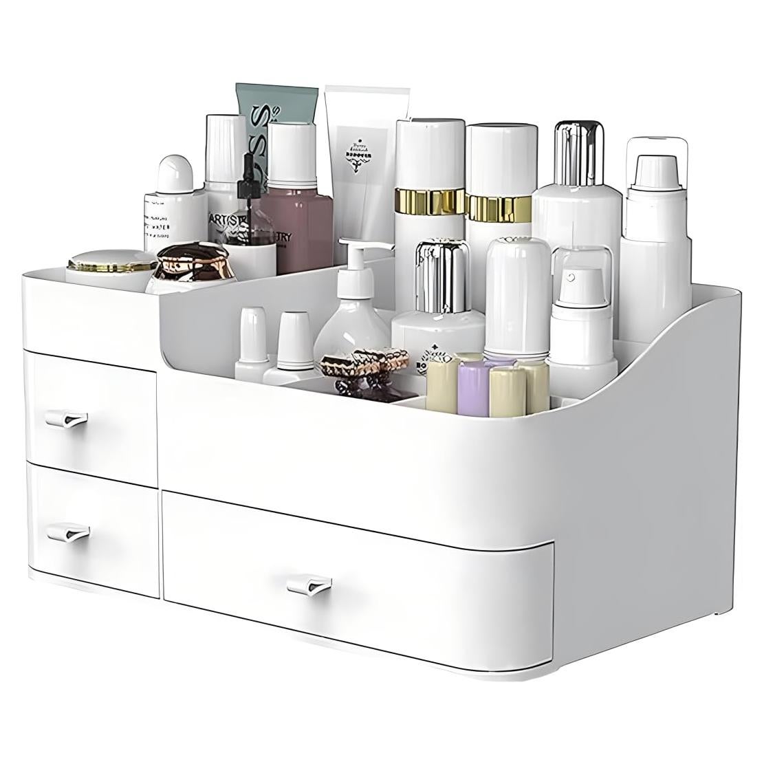 Organizador de Maquillaje Grande ONXE - 33.5x21.5x15 cm - Blanco