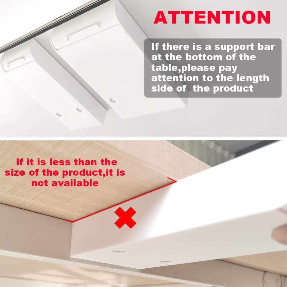 Organizador de Cajones YOOUSOO 2 Piezas Adhesivo Blanco