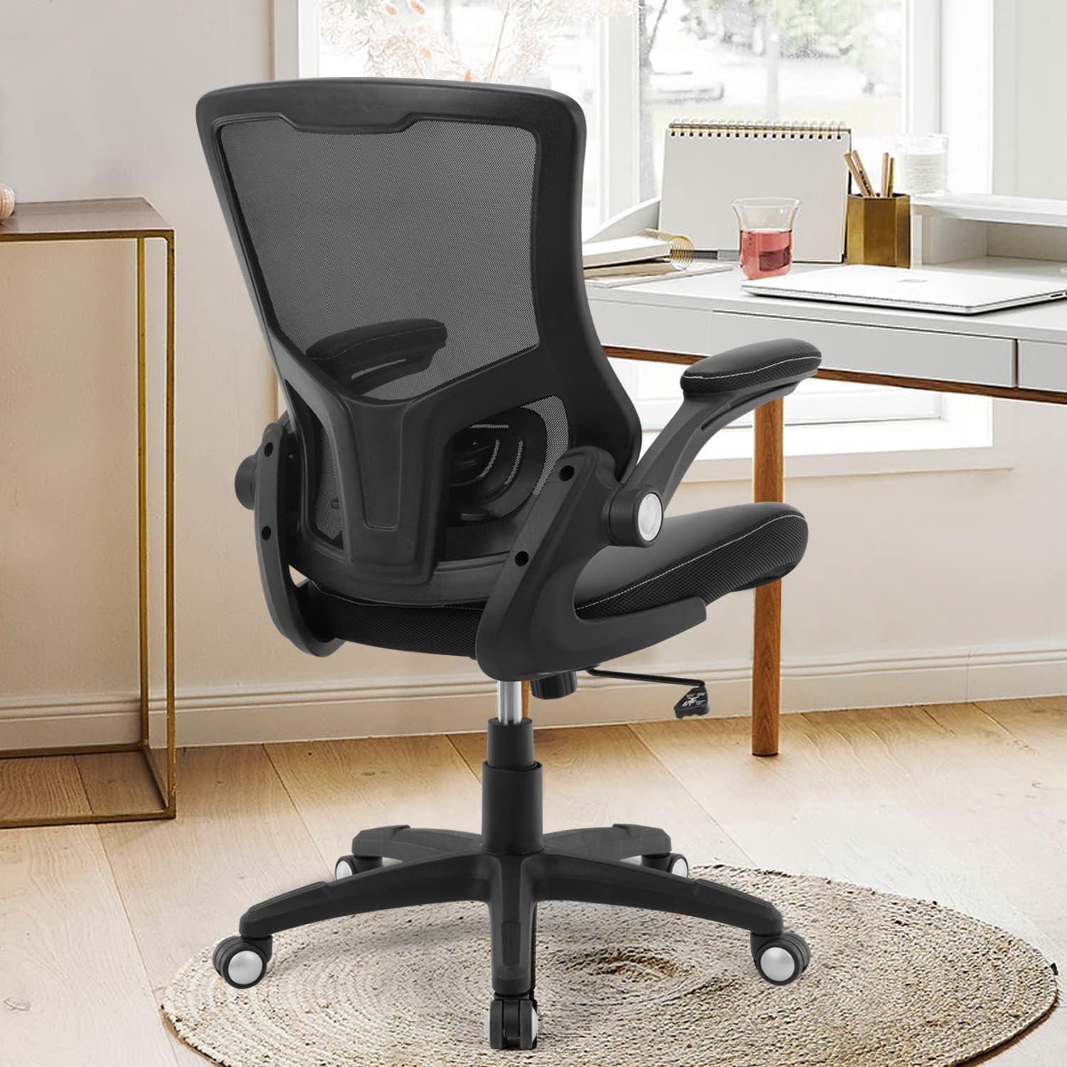 Silla de Oficina Ergonómica X XISHE con Respaldo de Malla y Soporte Lumbar