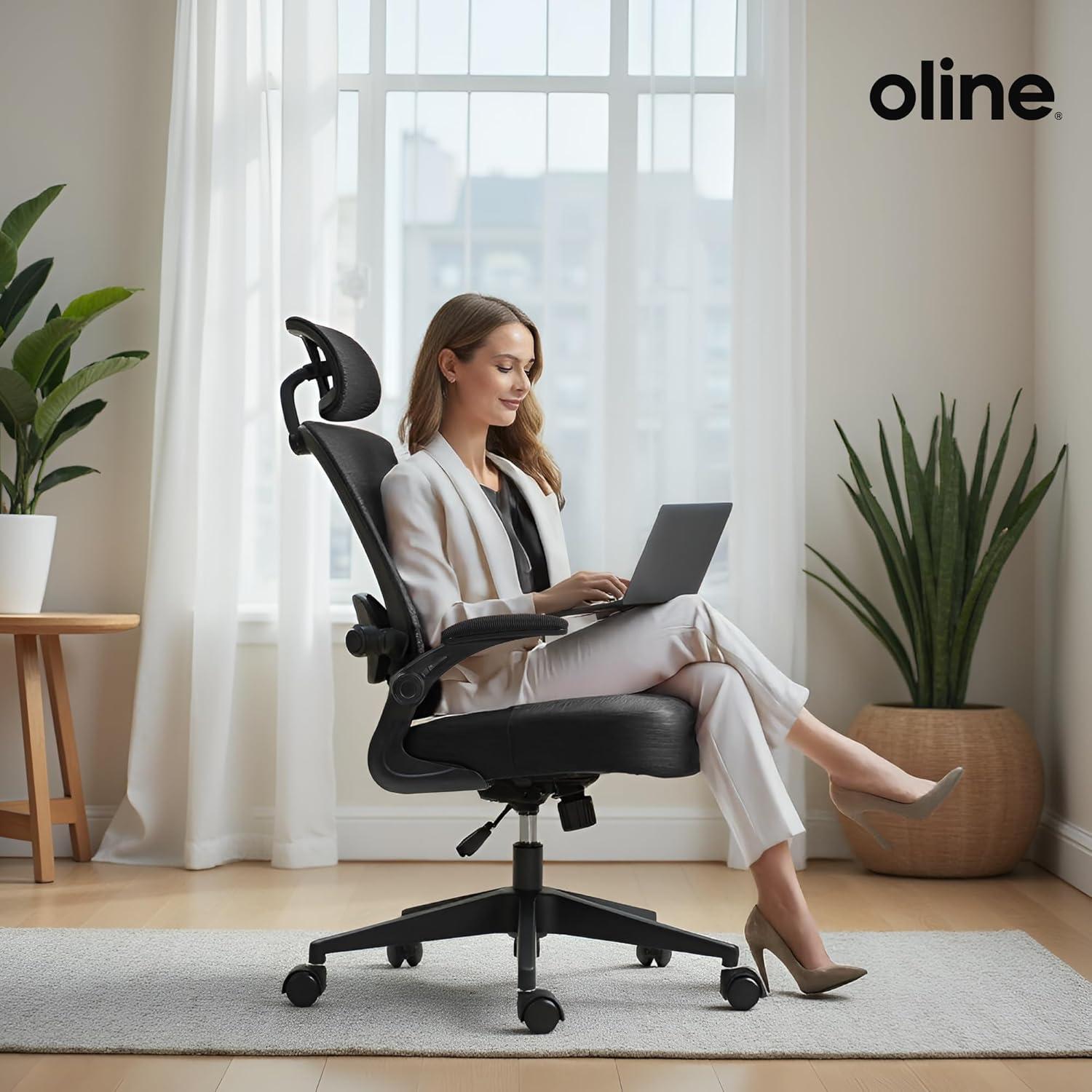 Silla de Oficina Ergonómica Oline ErgoAir - Soporte Lumbar Ajustable