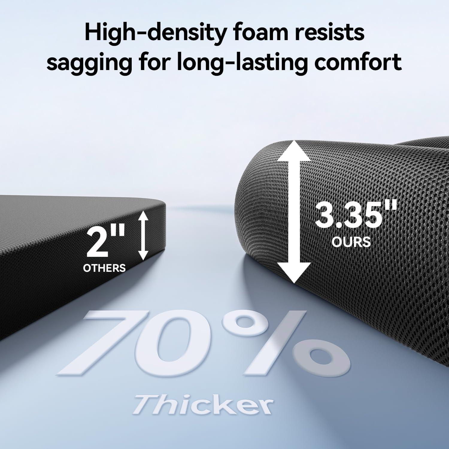 Silla de Oficina Ergonómica SIHOO M18 Negra Ajustable Soporte Lumbar