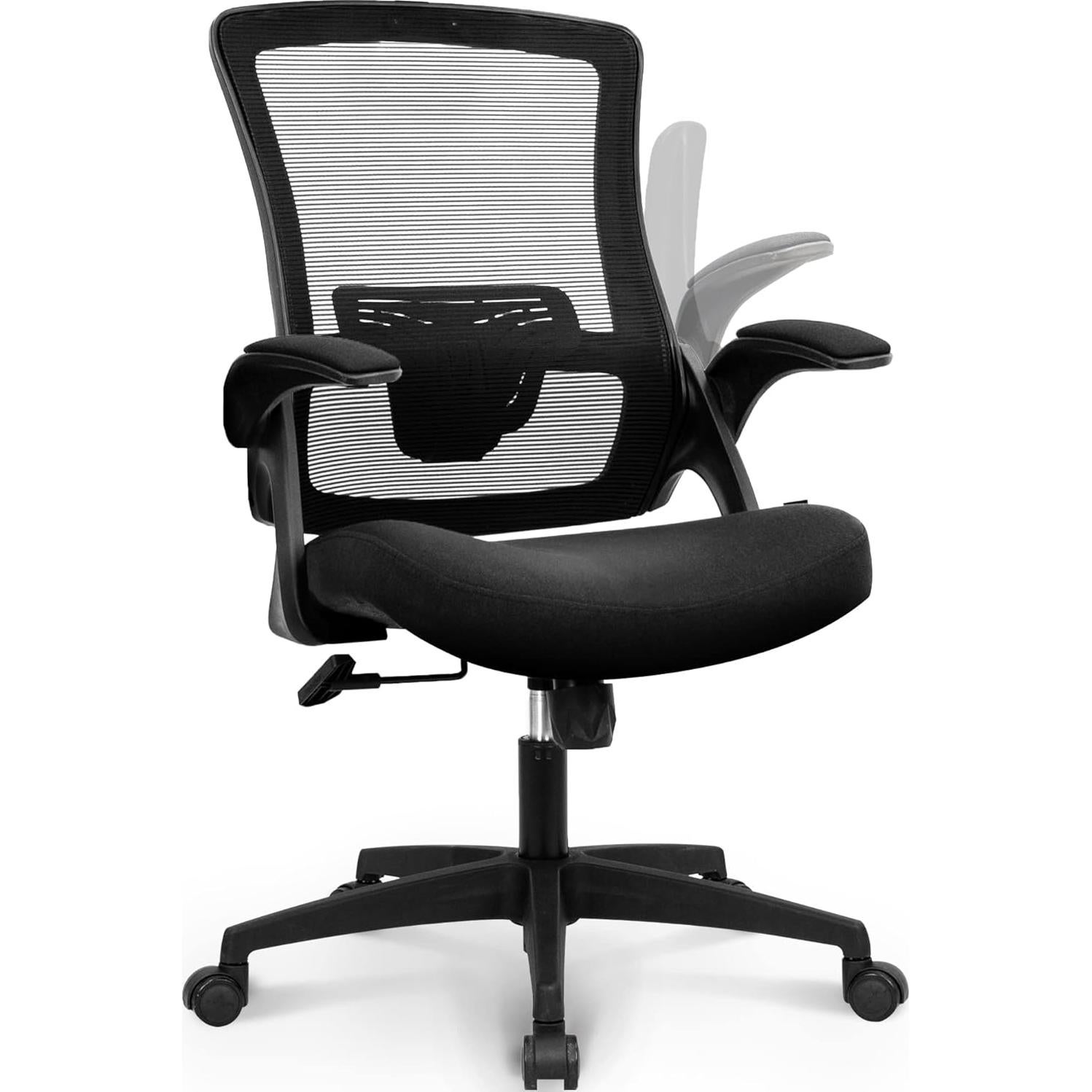 Silla de Oficina NEO Respaldo Alto Malla Ajustable Negro