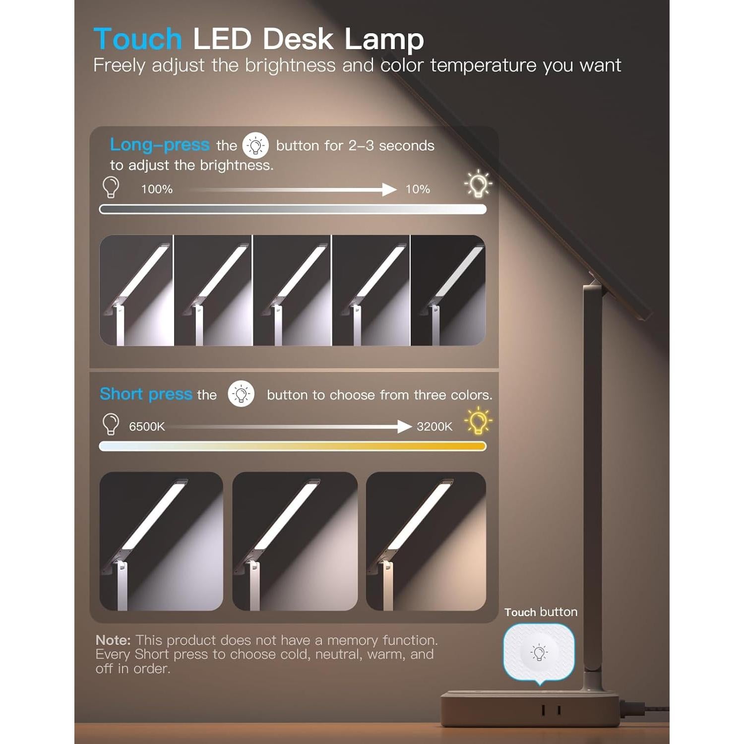 Regleta de Enchufes con Lámpara LED MIFASOPOWER 30W 4 USB