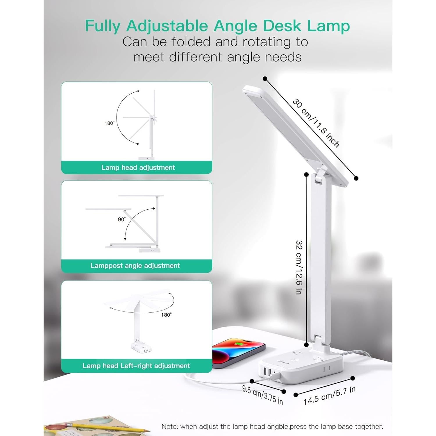 Regleta de Enchufes con Lámpara LED MIFASOPOWER 30W 4 USB