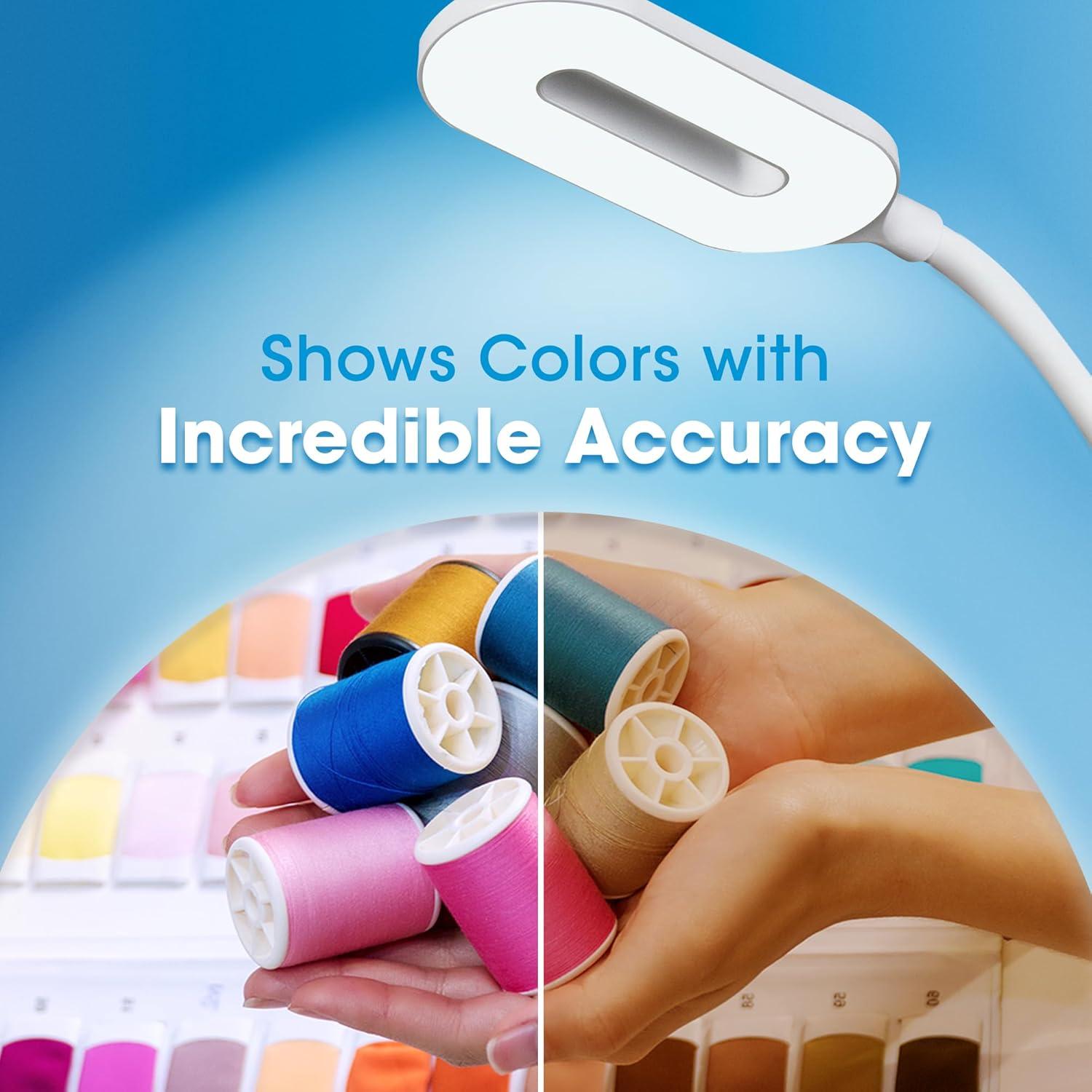 Lámpara de Escritorio LED OttLite con Carga Inalámbrica 3 Modos