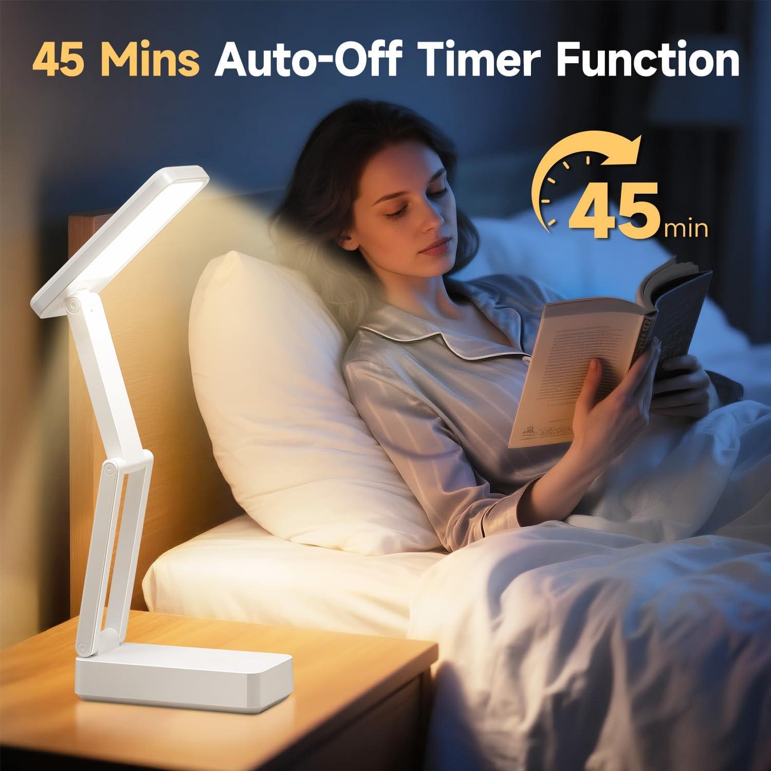 Lámpara de Escritorio Recargable Coolnight 6000mAh 3 Colores