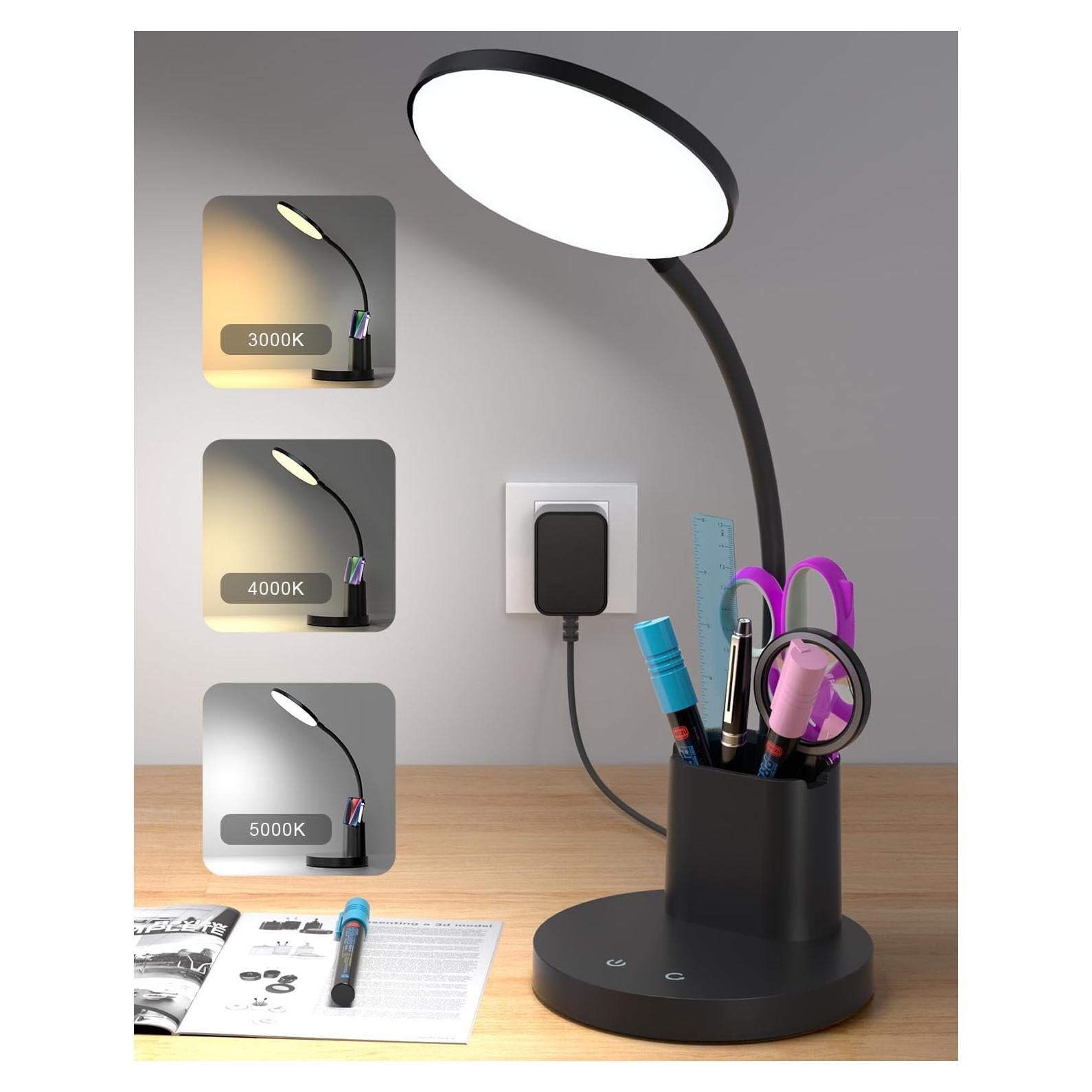 Lámpara de Escritorio LED Sailstar, Regulable 3 Modos, 800LM