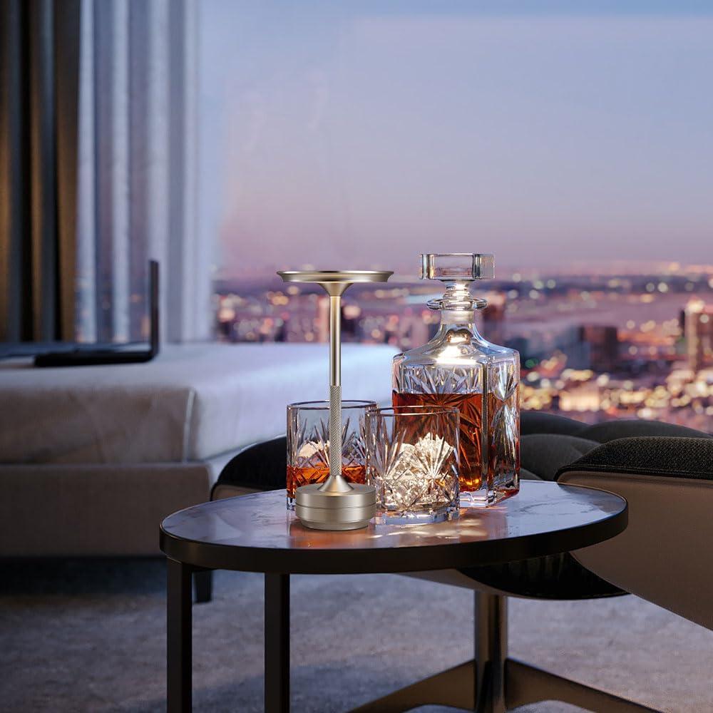 Lámpara de Mesa LED Inalámbrica Simisand 30 cm Plata