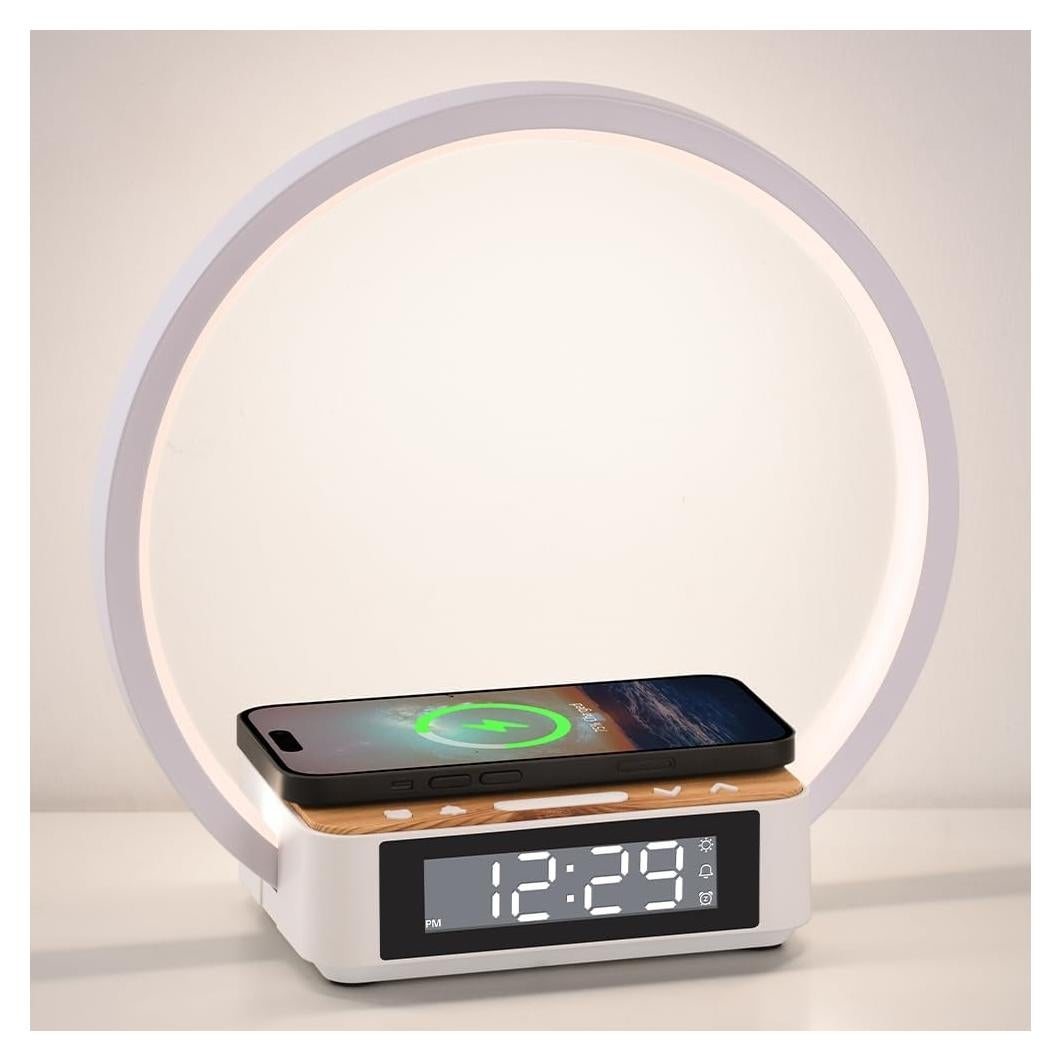 Reloj Despertador SMARTERIOR XB-B17Q10 con Luz de Amanecer