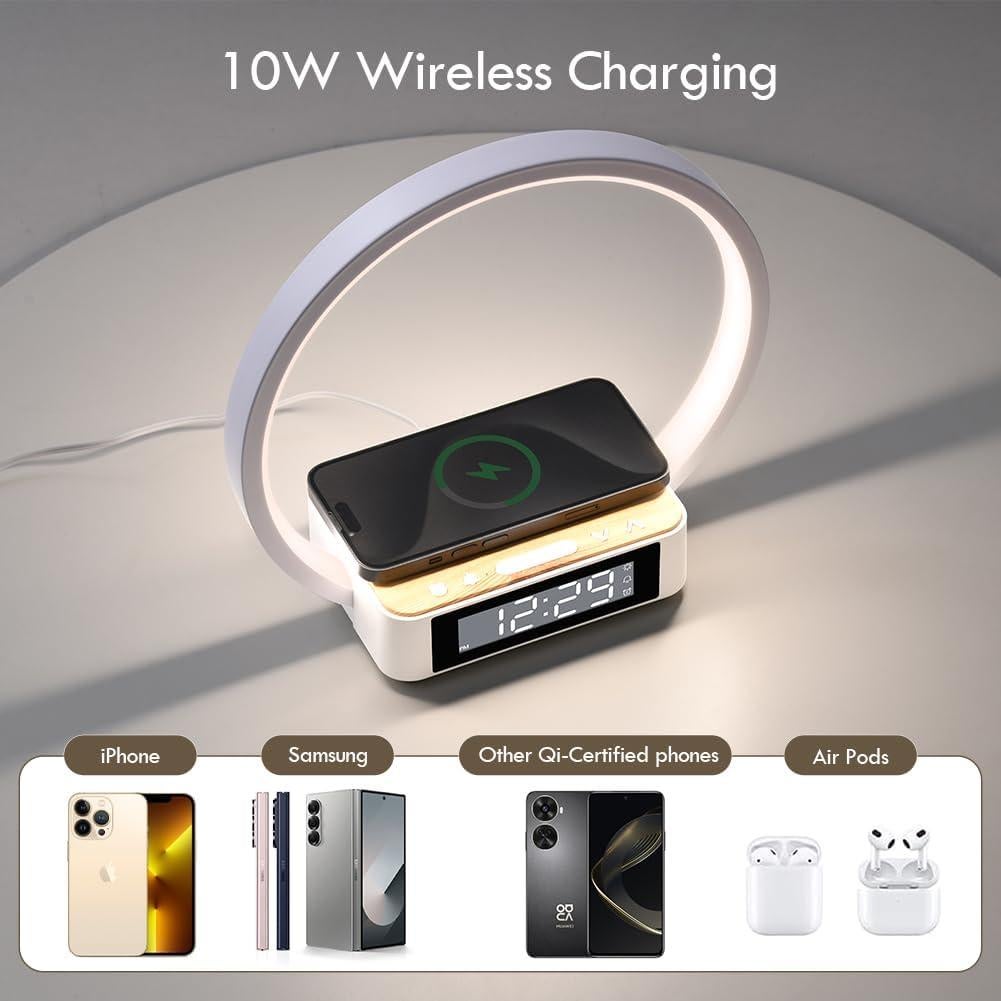 Reloj Despertador SMARTERIOR XB-B17Q10 con Luz de Amanecer