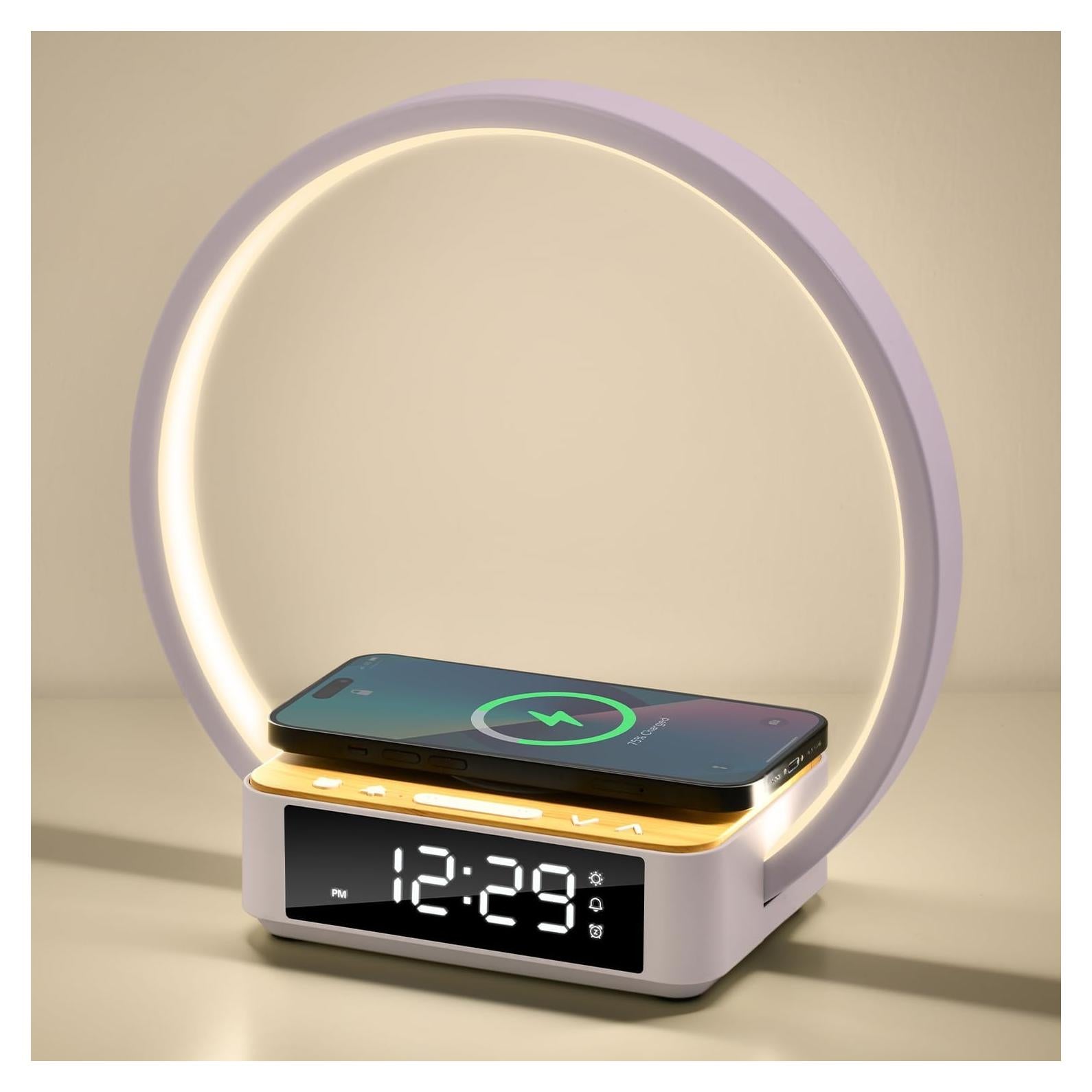 Lámpara de Mesa LED Morwealth B17 con Carga Inalámbrica