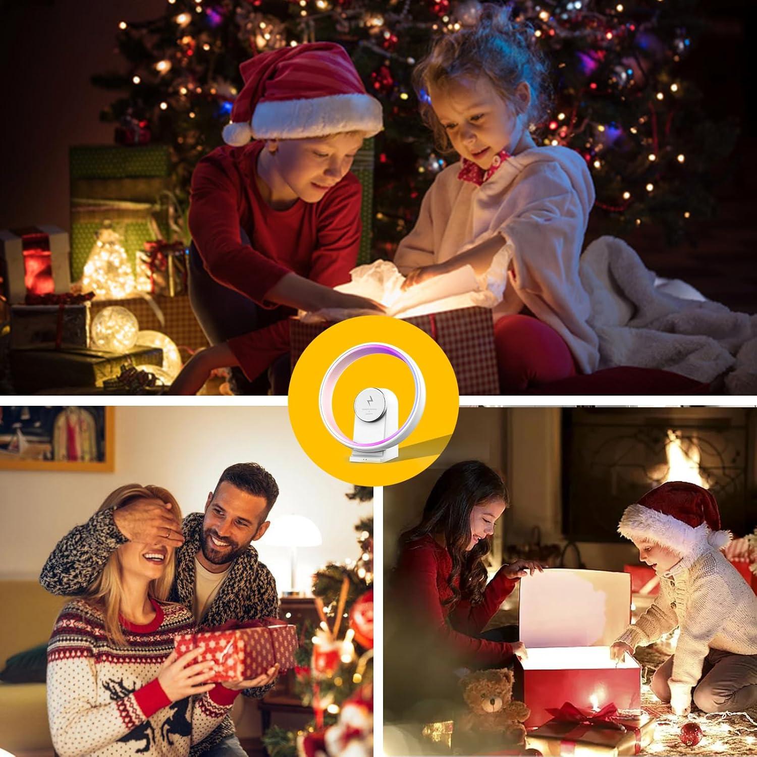 Altavoz Bluetooth Depulat con Lámpara de Noche y Carga 15W