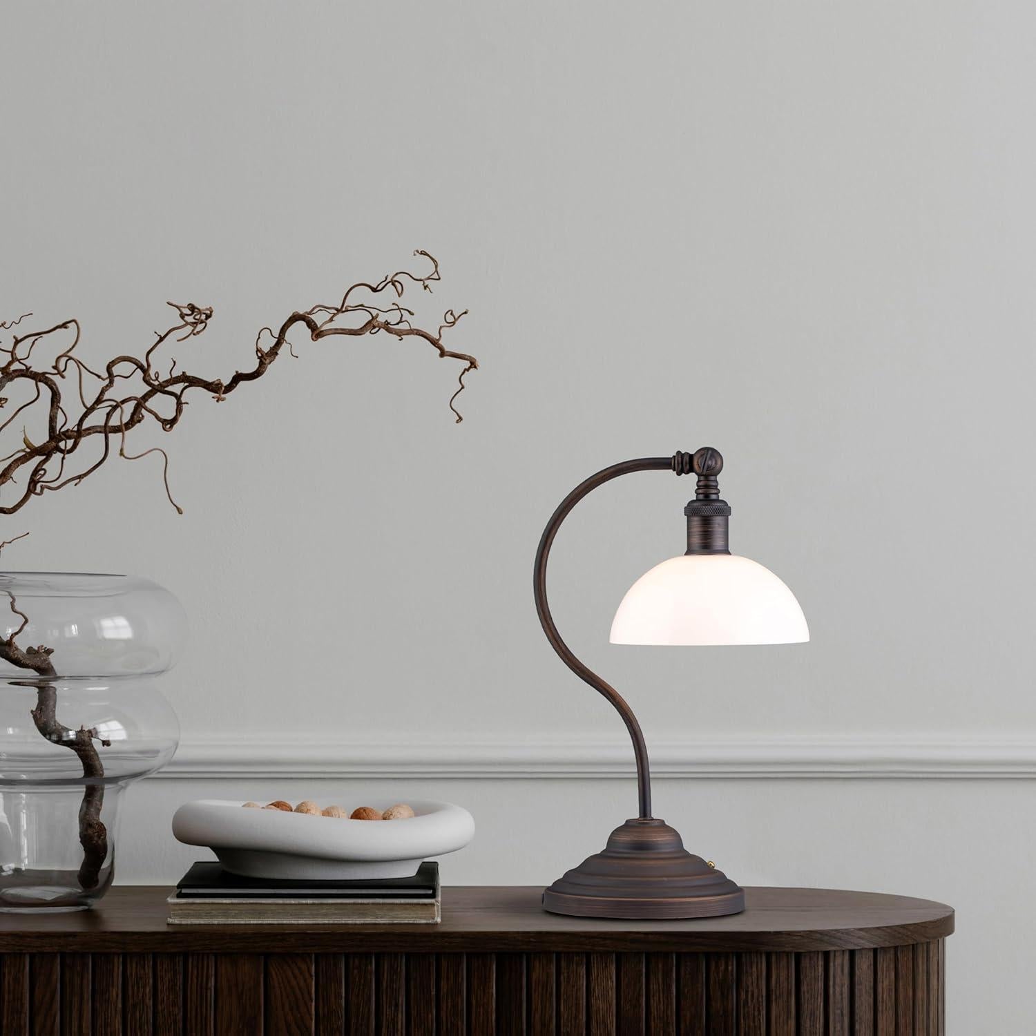 Lámpara de Mesa LED O'Bright Bankers Recargable 3 Niveles