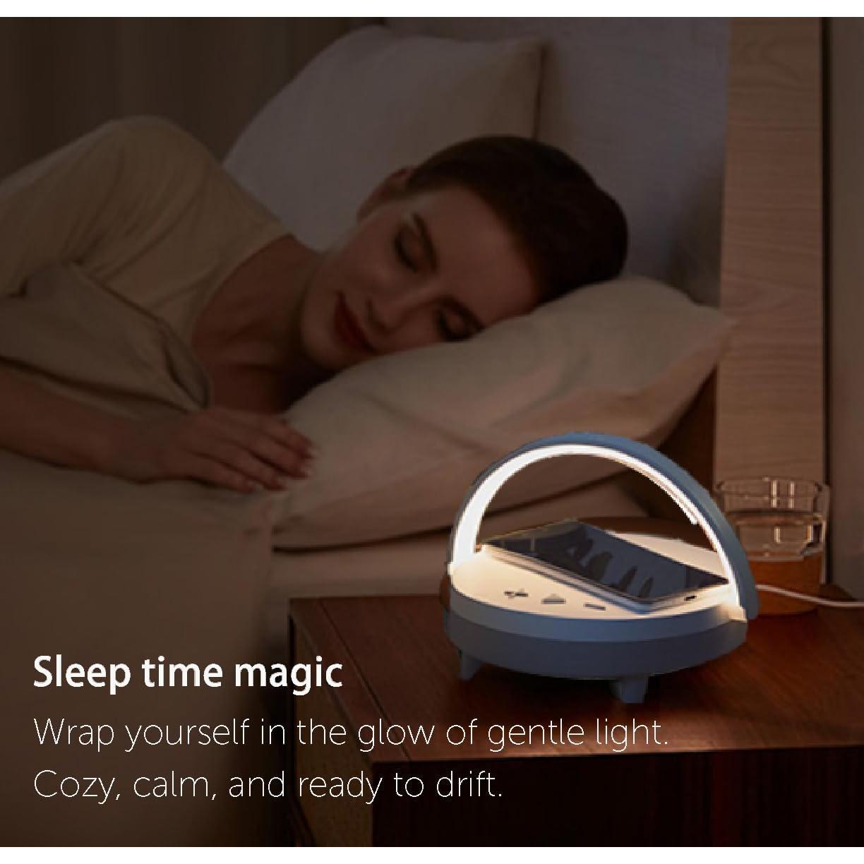 Altavoz Inalámbrico WOOHOO 3W con Cargador y Luz Táctil LED