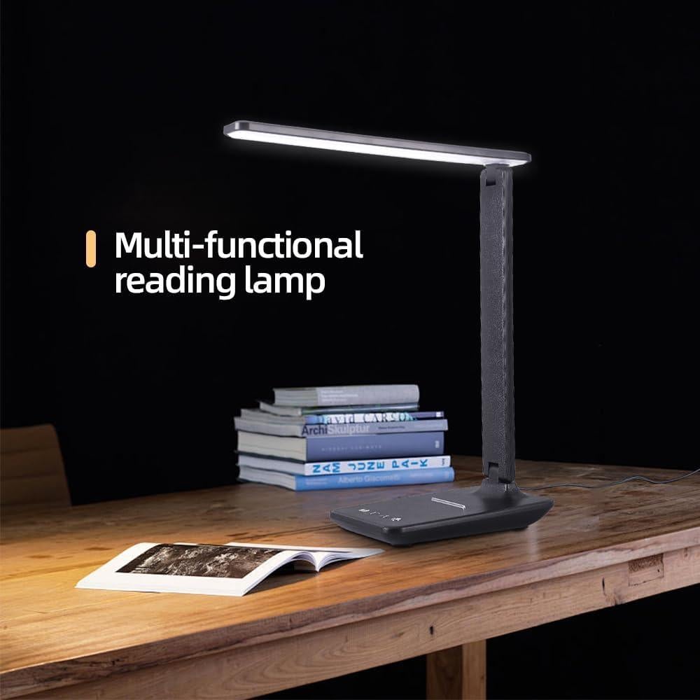 Lámpara de Escritorio LED XZDDL Plegable con USB 5 Modos