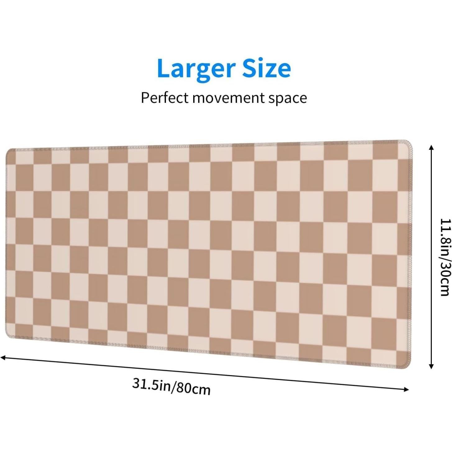 Alfombrilla de Ratón Grande TOXXU 80x30 cm Marrón Antideslizante