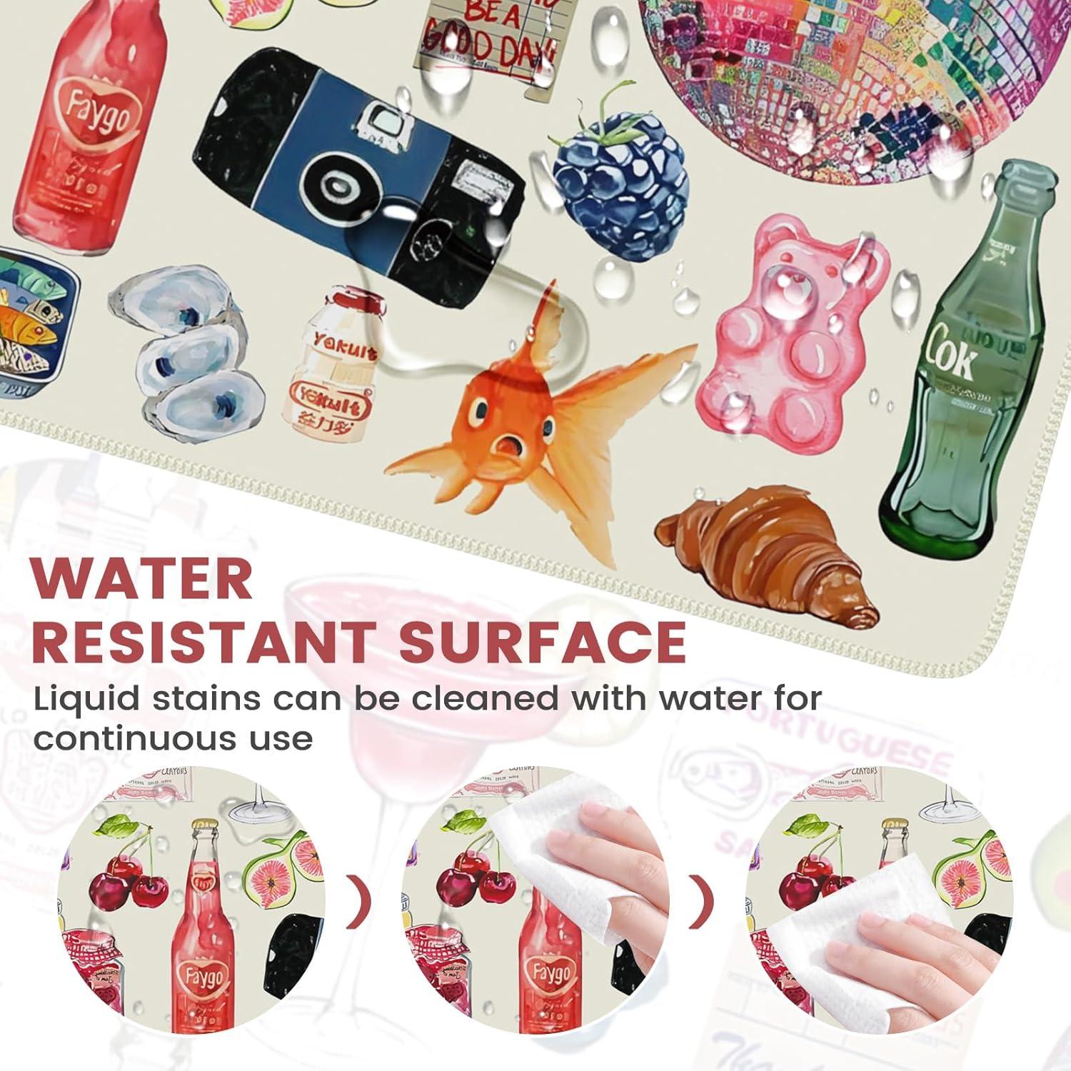 Alfombrilla de Escritorio iCasso Grande Antideslizante 89.9x39.9cm