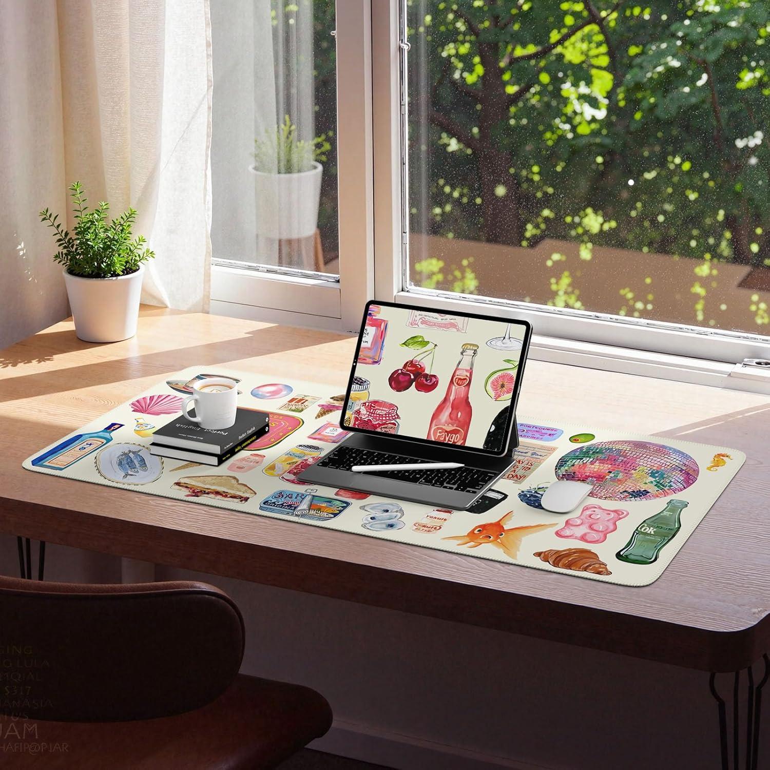 Alfombrilla de Escritorio iCasso Grande Antideslizante 89.9x39.9cm