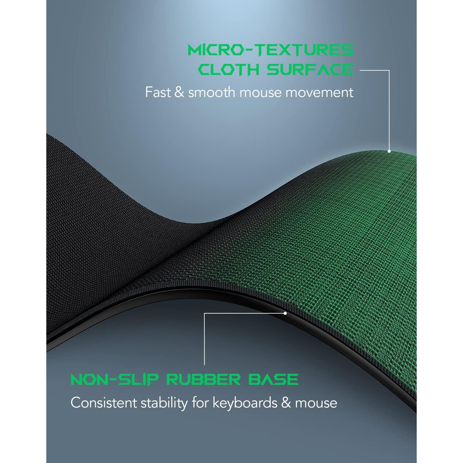 Alfombrilla de Ratón Gaming Black Shark 120x60 cm Antideslizante