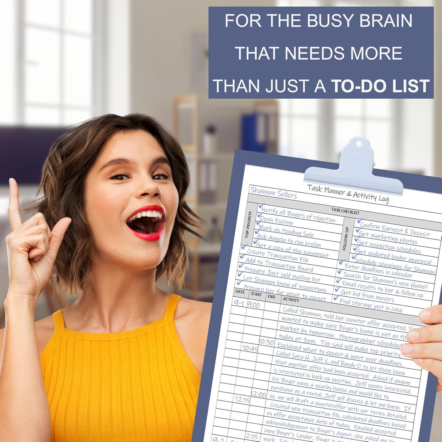 Planificador de Tareas Life Charge 60 Páginas 21.6x27.9 cm