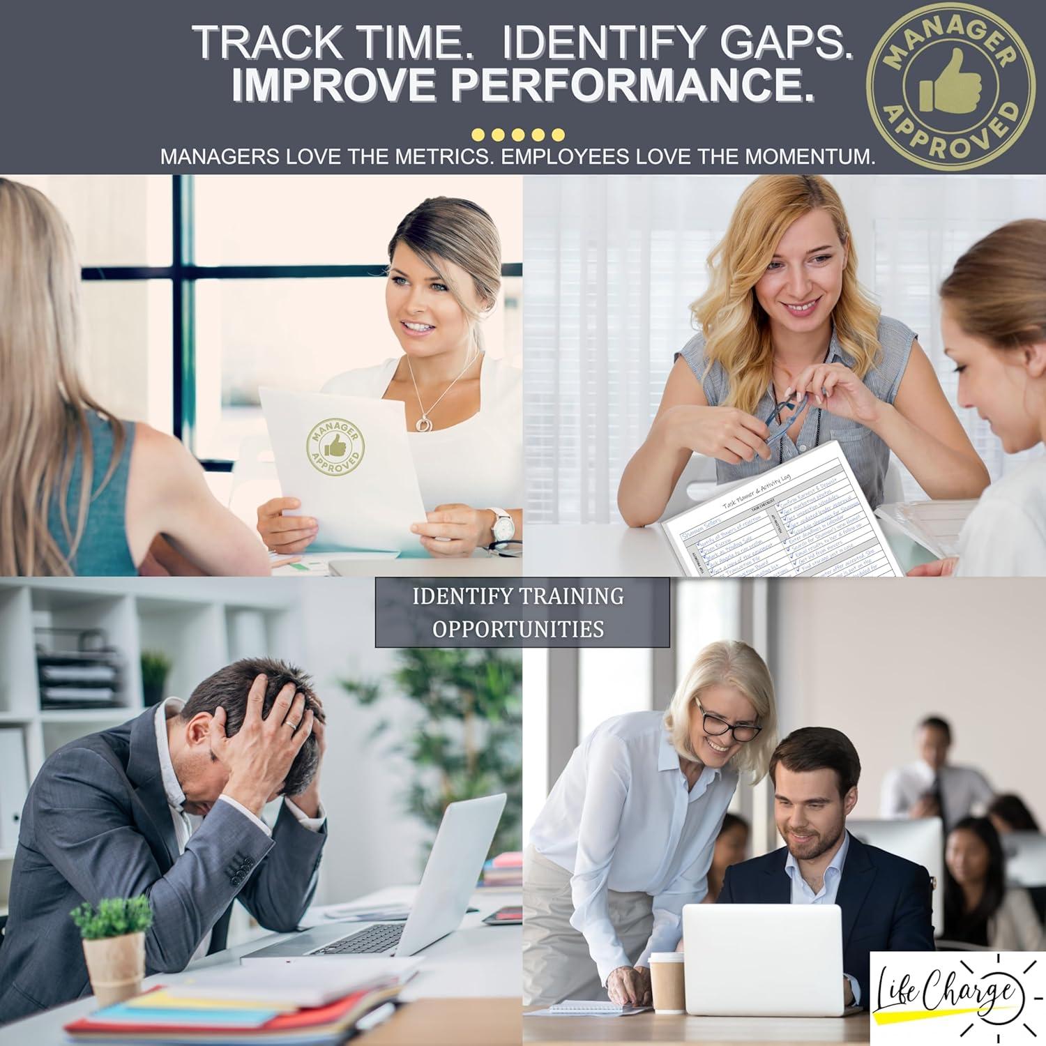 Planificador de Tareas Life Charge 60 Páginas 21.6x27.9 cm