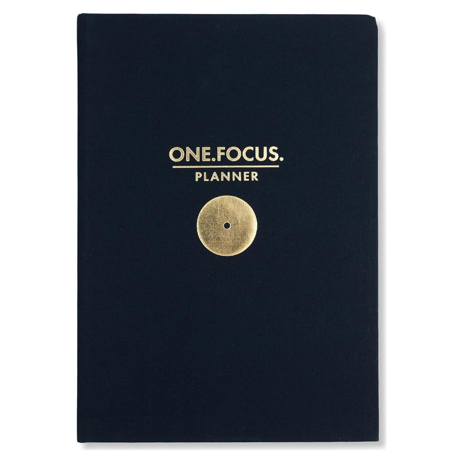 Planificador Diario ONE.FOCUS A5 Negro para TDAH - 90 Días