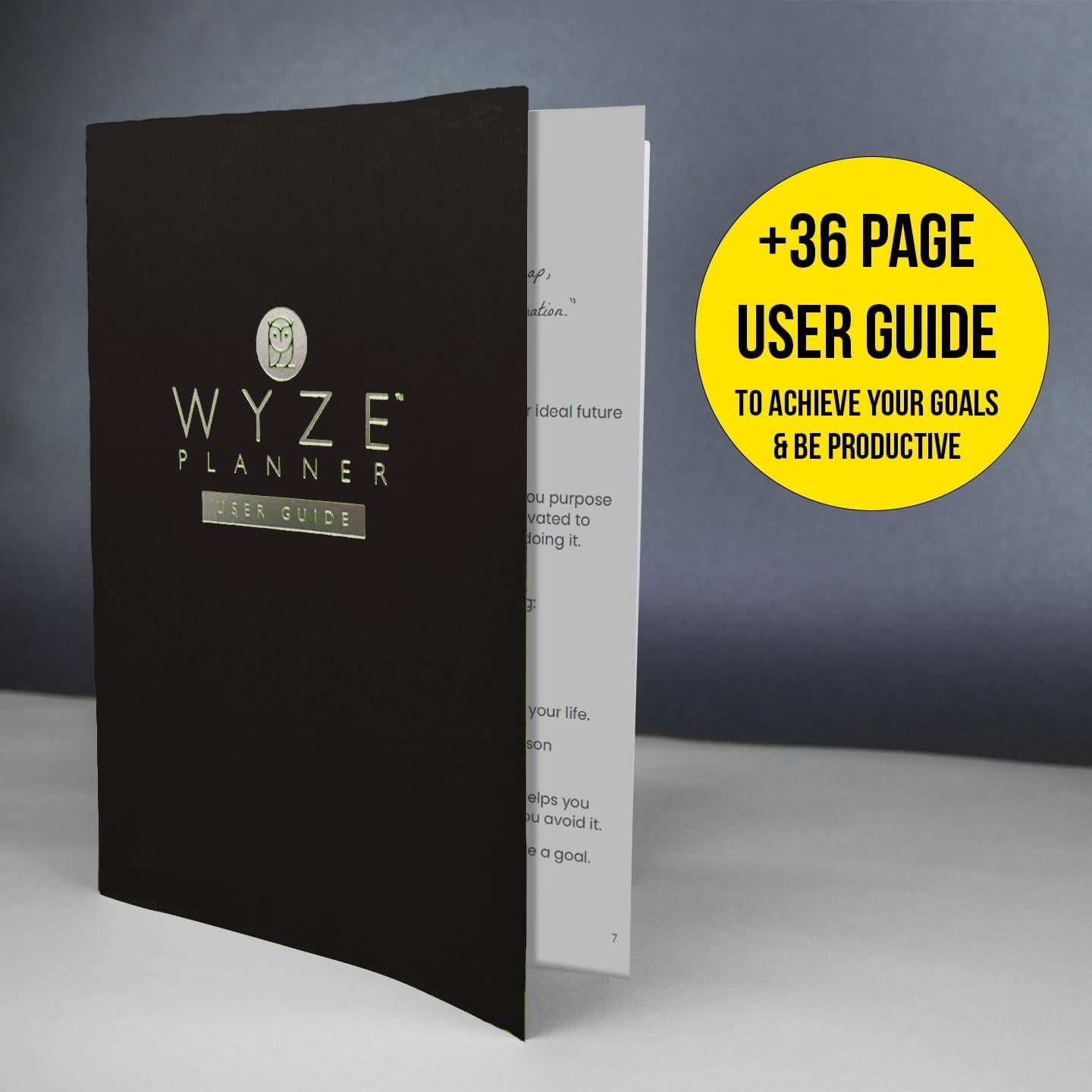 Planificador Diario Sin Fecha Wyze B5 1 Año Negro