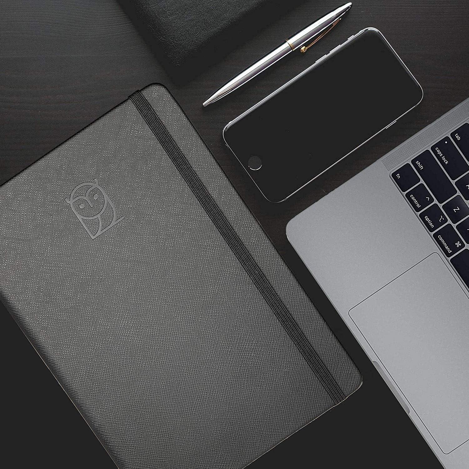 Planificador Diario Sin Fecha Wyze B5 1 Año Negro