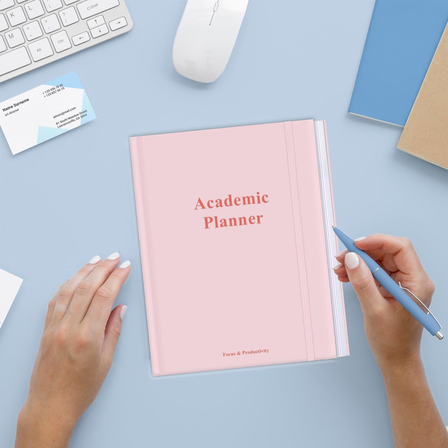 Planificador Académico No Datado Tuun Fuplan 2025-2026 Rosa 200 Páginas