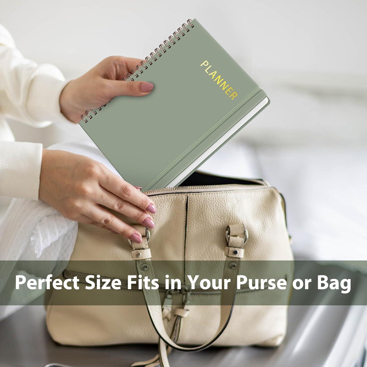 Planificador Semanal Sin Fecha VALOME A5 Verde 52 Semanas