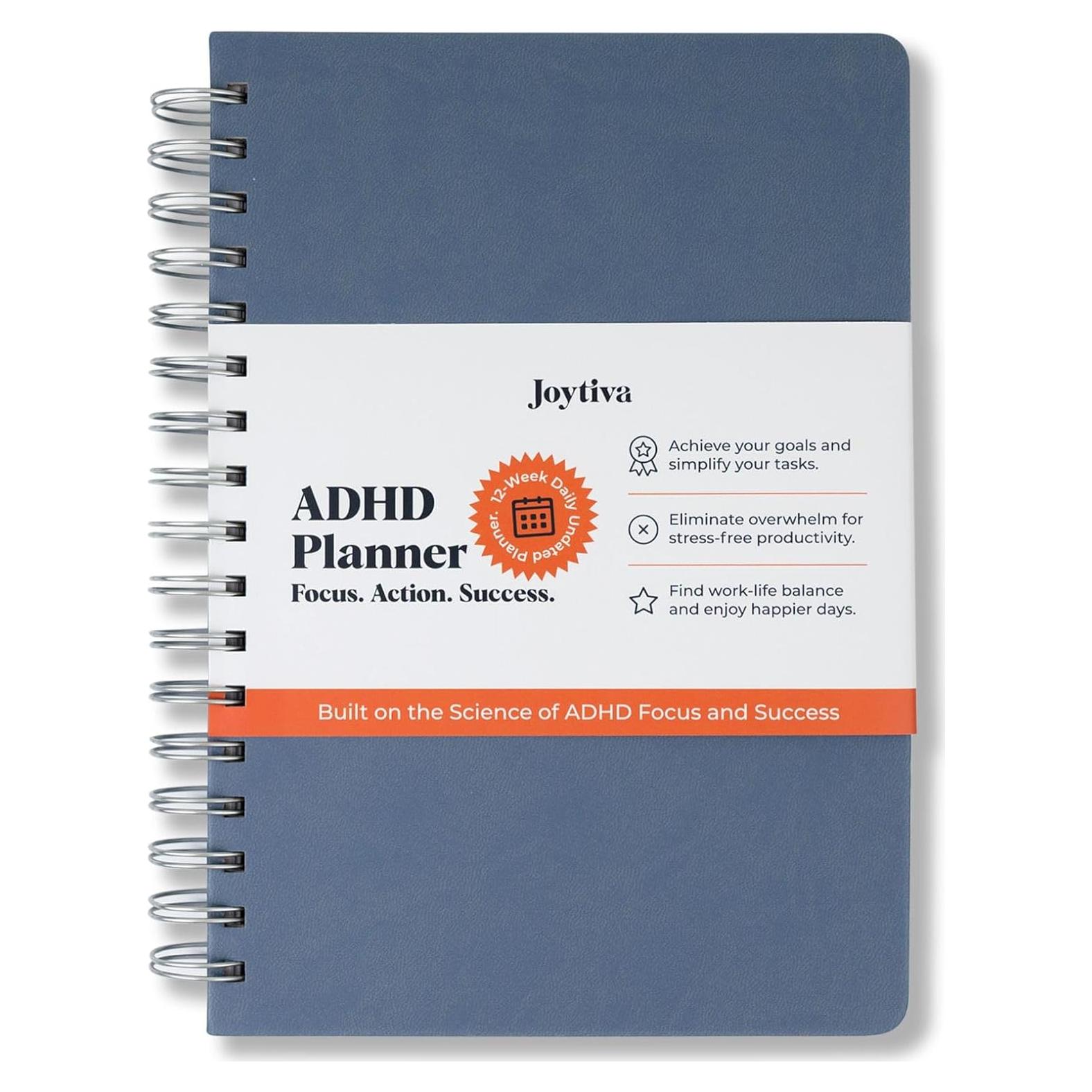 Planificador Diario TDAH Joytiva 12 Semanas 15.24x22.86 cm