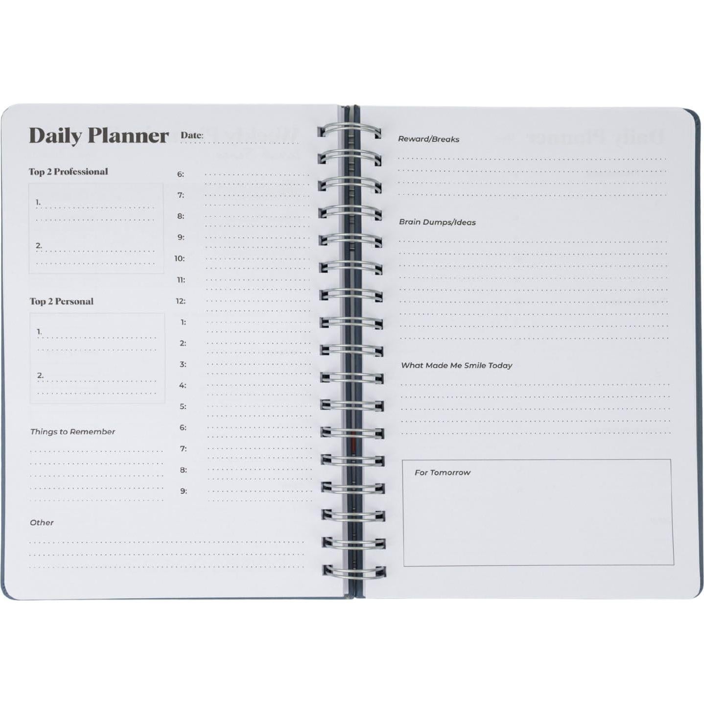 Planificador Diario TDAH Joytiva 12 Semanas 15.24x22.86 cm