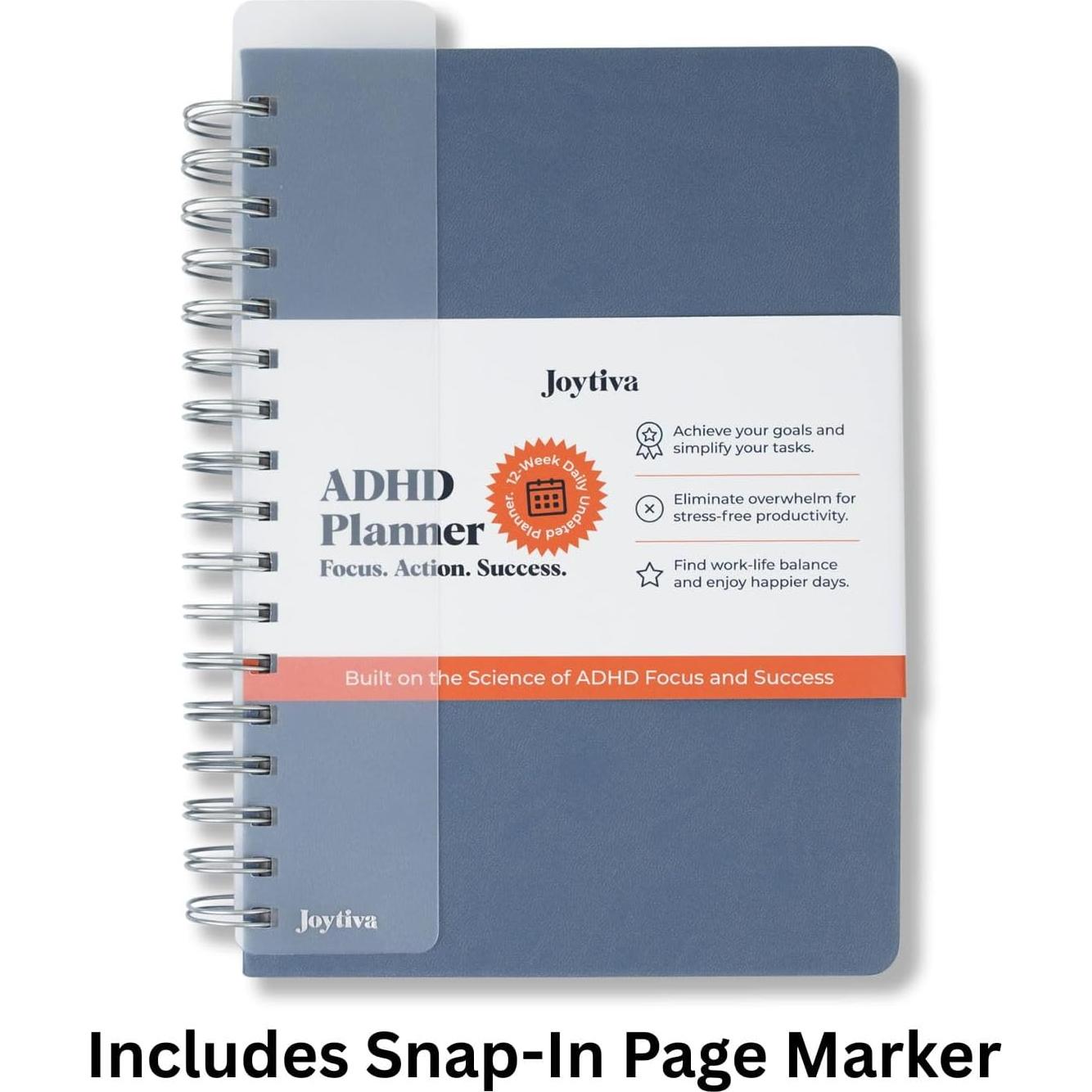 Planificador Diario TDAH Joytiva 12 Semanas 15.24x22.86 cm