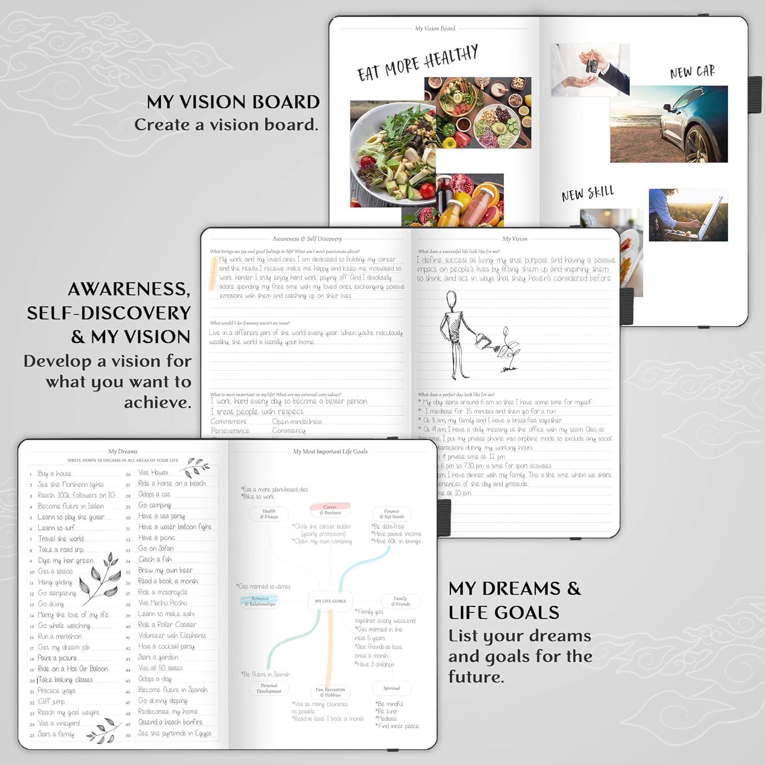 Legend Planner A5 - Planificador Semanal y Mensual Negro