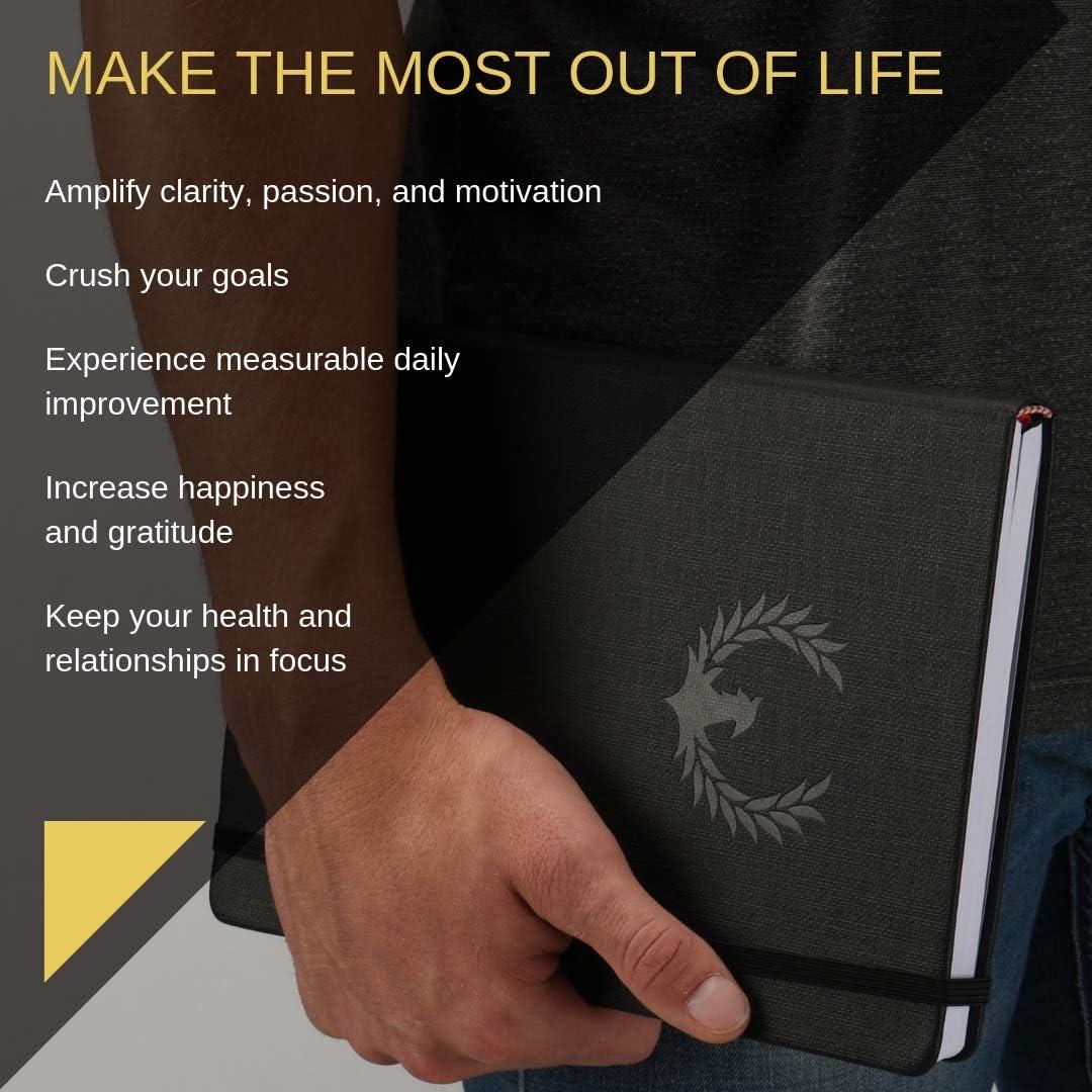 Planificador Fénix - Agenda y Diario de Gratitud 6 Meses