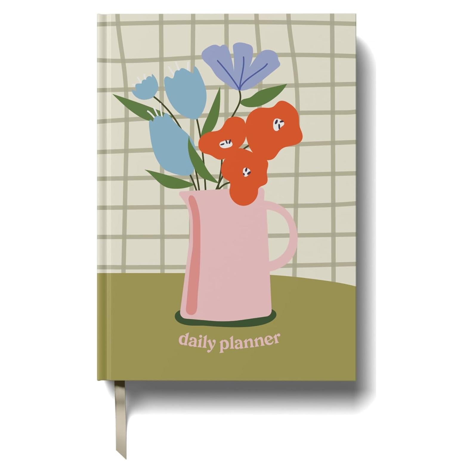 Planificador Diario Sin Fecha Yop & Tom A5 Jarrón - Productividad