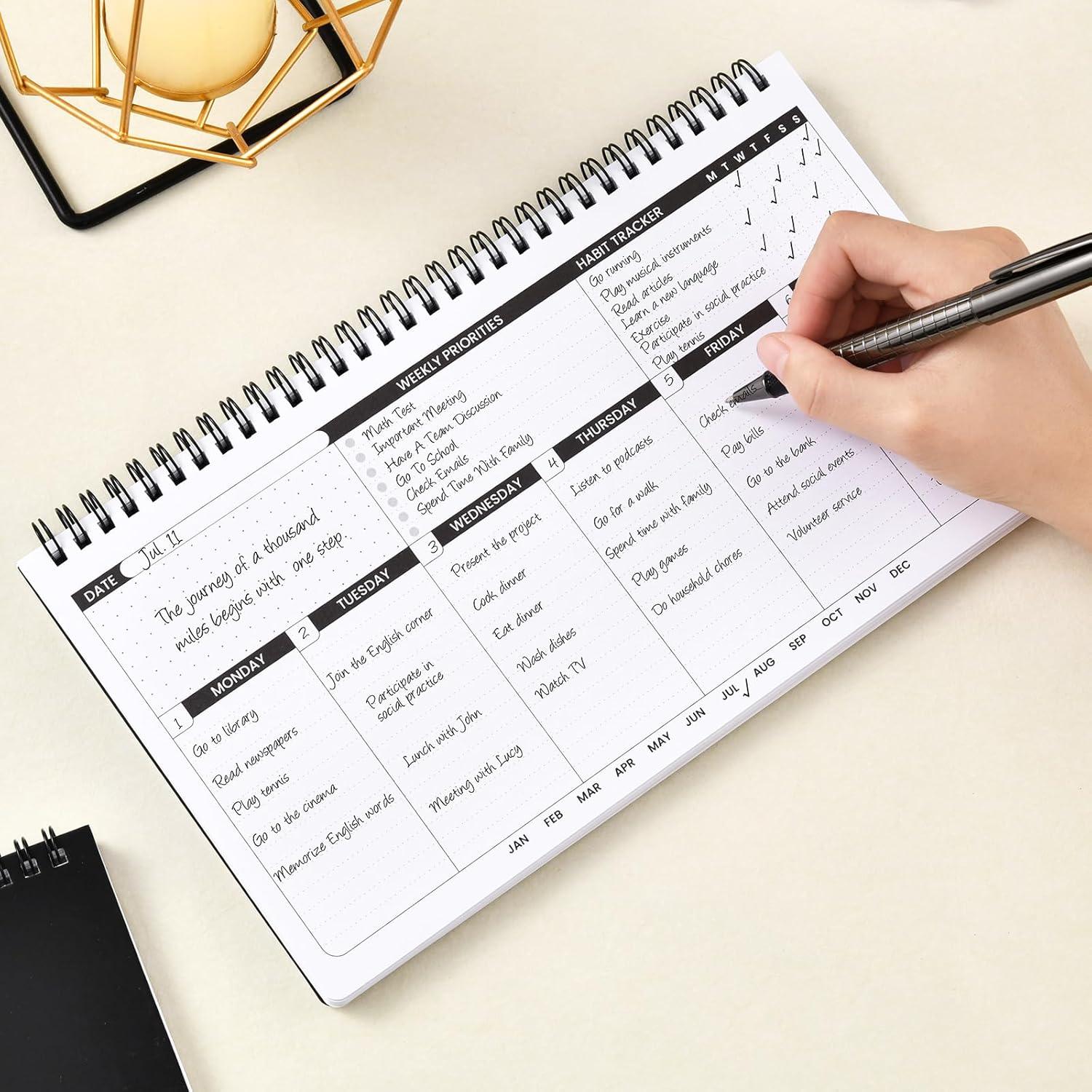 Planificador Semanal No Datado Youthamazing 28.4x16 cm 55 Semanas